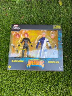 Marvel legends black widow and quicksilver