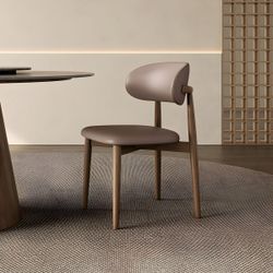 CraftThink Dining Chair, Modern Glam Fabric Upholstered Side Chair 