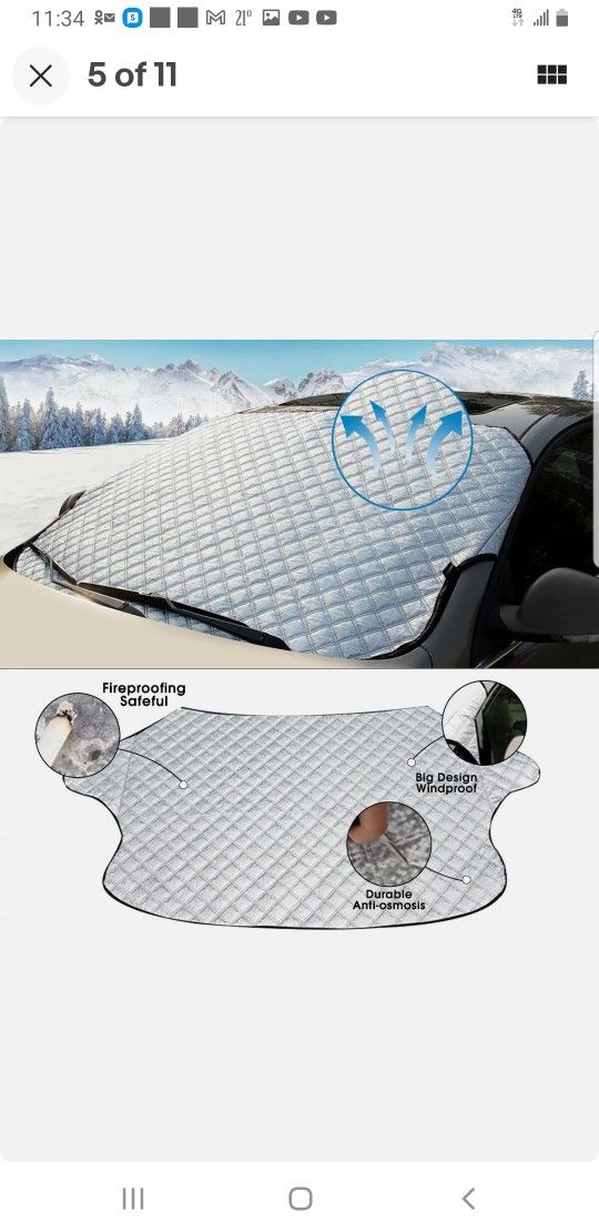 Windshield Protector Cover
