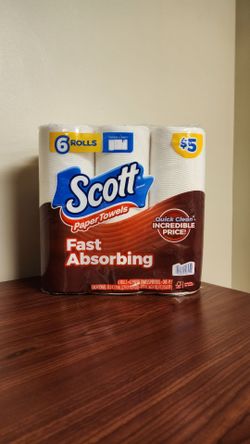 Scott Paper Towels, Choose-A-Sheet – 6 Rolls