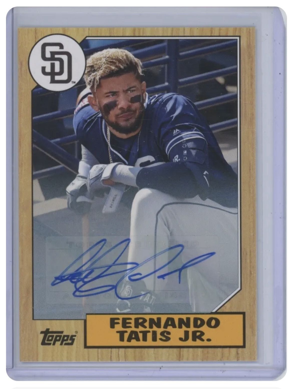 Tatis Topps Auto