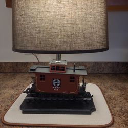 Santa Fe ATSF 425 Vintage Bachmann Train Big Hauler Railcar Table Lamp