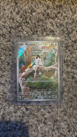 Meowth Illustration Rare Pokémon Card 106/094