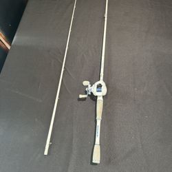 White And Blue Kastking Baitcaster 