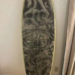 Custom Painted Surfboard