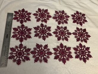 Hot Pink Christmas Ornaments 