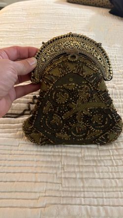 Purse Vintage 1990s Beaded Evening Bag