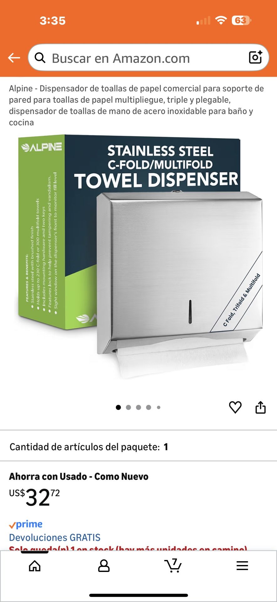 Towel Dispenser 