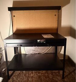 YUKON 48 in. Workbench with Light