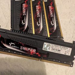 32GB 16GB 8GB DDR3 2400MHz G.SKILL Sniper DIMM PC3