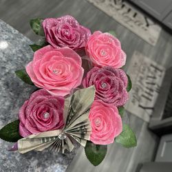 Satin Flower Bouquet 