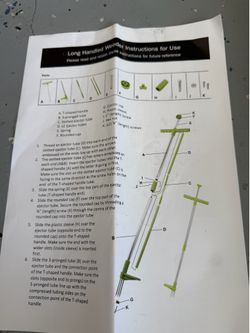 Long handl weeder
