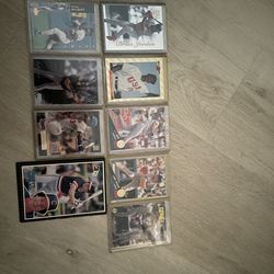 Vintage Framed Baseball Cards 30 plus years old