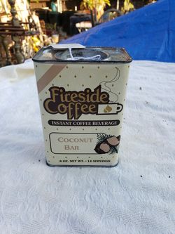 Vintage tin of instant coffee