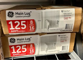 GE PowerMark Gold 125 Amp 8-Space 16-Circuit Indoor Panel
