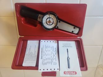 Proto J6113NMF 3/8" Drive Dial Torque Wrench
