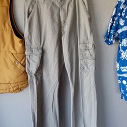 MEN'S SIZE 34X34 CARGO PANTS 