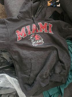 Miami of Ohio hoodie medium