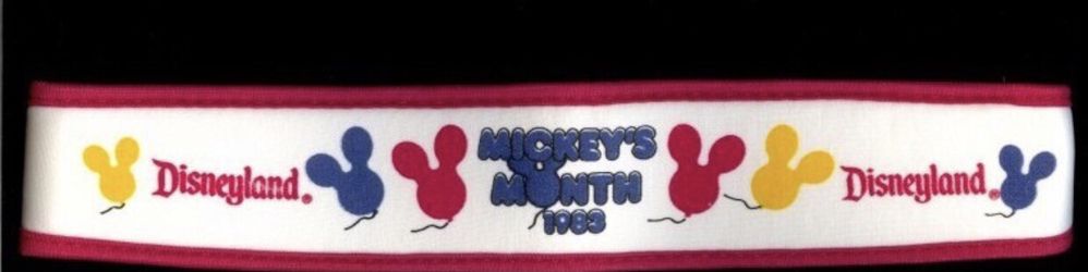 Disneyland Mousercise Vintage Head Band