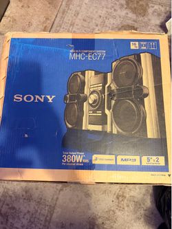 Sony MHC-EC77 Home Audio System