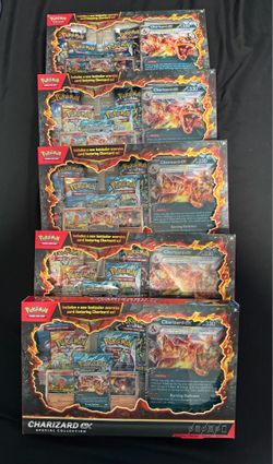 Charizard ex boxes