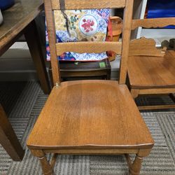 Vintage Oak Chairs