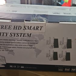 Solar Security Cameras Wireless Outdoor, 4MP Solar Powered, 4 Cam kit,
