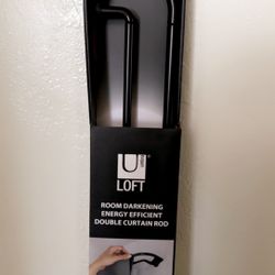 BRAND NEW IN BOX curtain rod