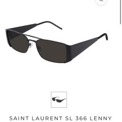 Saint Laurent Lenny Metal Sunglasses