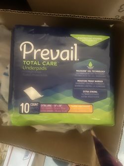 Prevail Under-pads 10 counts
