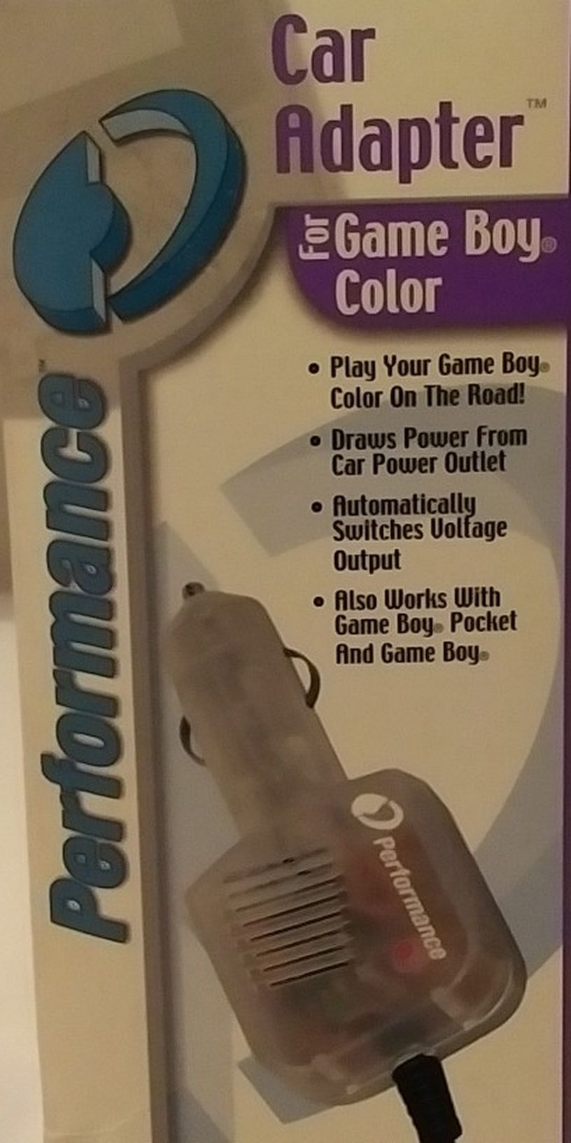 Nintendo Gameboy Car Adapter Color Pocket GameShark Travel New In Box Video Game Accessories