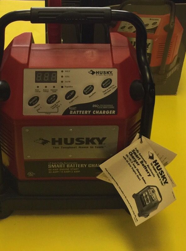 Husky Automatic Battery Charger User Manual