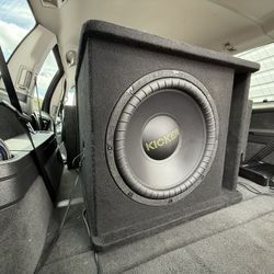 Kicker Comp Sub Woofer Speaker 🔊 