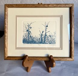 Vintage Limited Edition “Heron Rookery” Print by D. Mageen