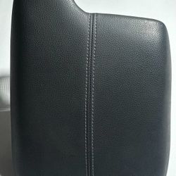 2013-2017 Honda Accord Armrest / Center Console Lid Black Leather Cover ONLY