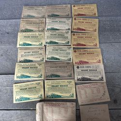 Champ Decals HO Train loco Passenger Cars Stripes Decals Lot Vintage 20