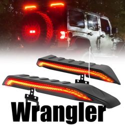 High Mount Brake Lights Led Fit Jeep Wrangler Jk