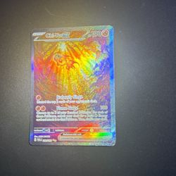 Chi Yu  Ex  Full Art Pokemon