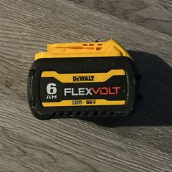 Dewalt 6ah Flex Volt battery