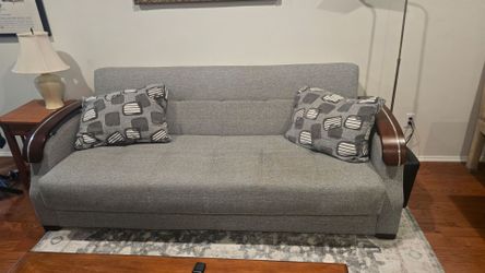 Fold out futon couch