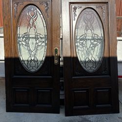 Wooden Double Doors