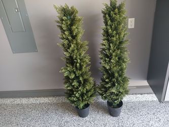 Artificial Outdoor Cedar Trees
