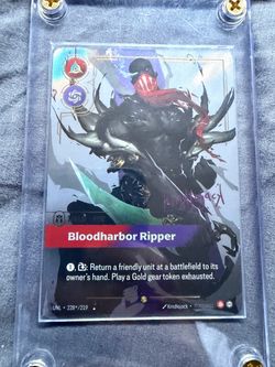 Pyke Signature Riftbound Unleashed