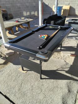 Portable Pool Table.