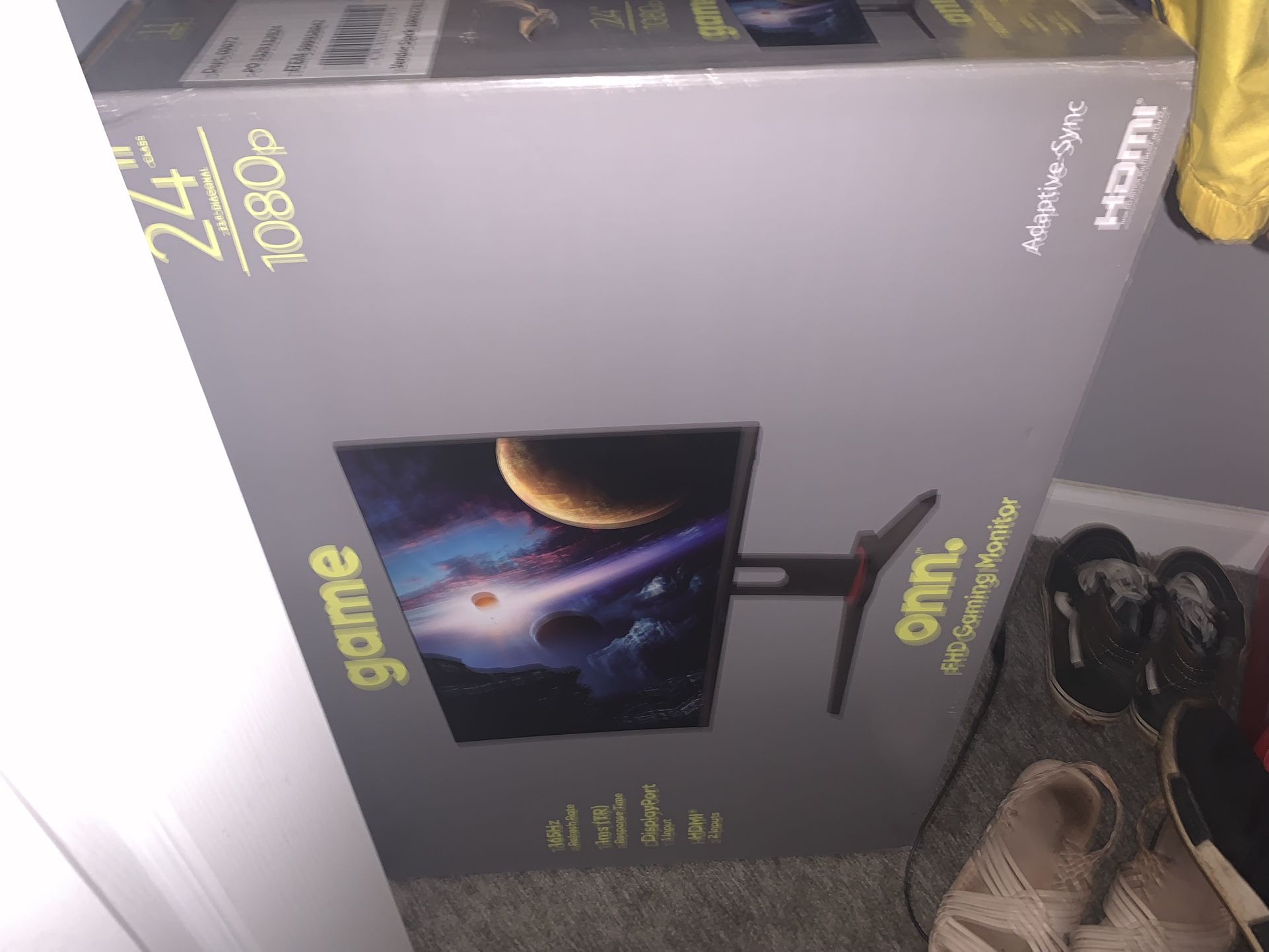 Onn fhd gaming monitor 24 inch 1080p 165hz