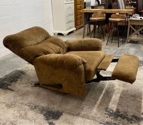 Gold Recliner Chair