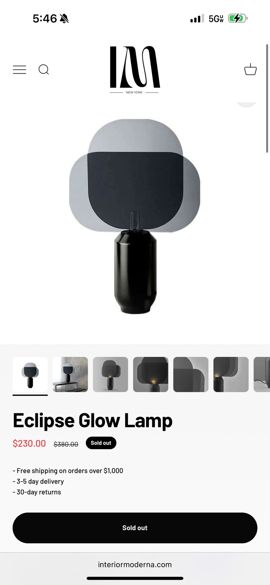 Eclipse Glow Lamp