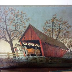 H Hargrove Vintage signed Art