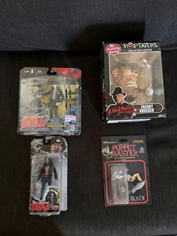Horror Collector Figure Lot of 4