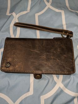 Wallet/ Phone Case With Carry Strap